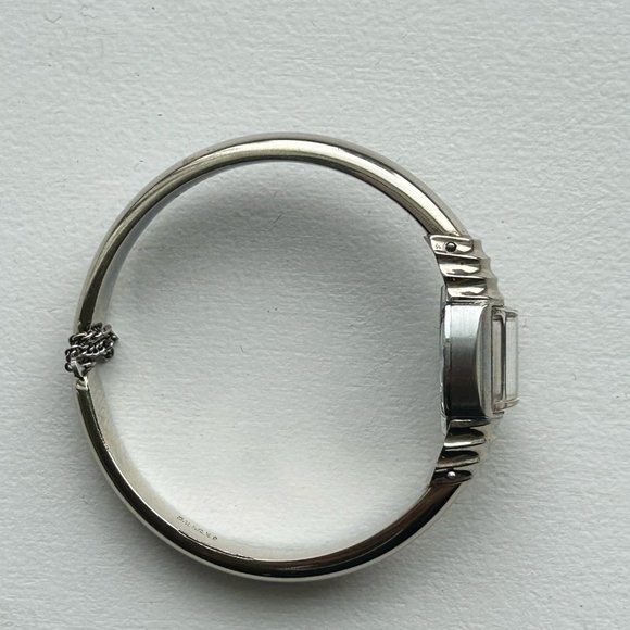 Vintage 1955 Bulova "American Girl" 10K R.G.P Bangle Cuff Wrist Watch, AS-IS - Picture 5 of 9